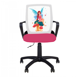 Детски стол Fly Black Fairy - Мебели за детска стая