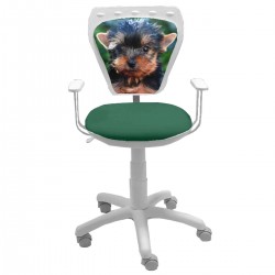 Детски стол Ministyle White Puppy - Мебели за детска стая