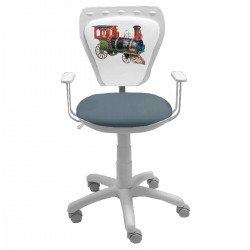 Детски стол Ministyle White Train - Мебели за детска стая