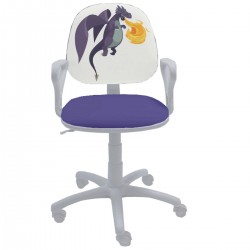 Детски стол Regal White Dragon - Мебели за детска стая