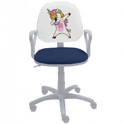 Детски стол Regal White Uni Dab - Мебели за детска стая