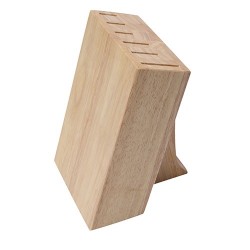 Дървен блок за ножове - Тенджери, Тигани и други Готварски продукти
