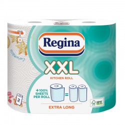 Regina Кухненска ролка XXL Decorated, целулоза, двупластова, 175 g, 2 броя - Кухненски аксесоари и прибори