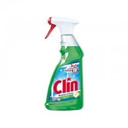 Clin Почистващ препарат, ябълка, с помпа, 500 ml - Мебели и Интериор