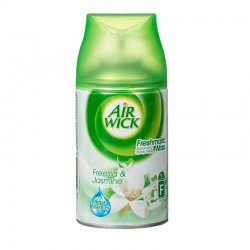 Air Wick Пълнител за ароматизатор Freshmatic, фрезия и жасмин, 250 ml - Продукти за баня и WC