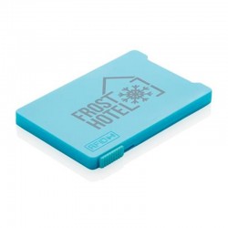 XD Калъф за карти RFID, с 4 джоба, светлосин - XINDAO - XD