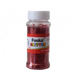 Foska Брокат, 60 g, червен - Декорация