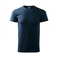 Malfini Мъжка тениска Basic 129, размер L, нави синя - Сувенири, Подаръци, Свещи