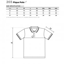 Malfini Мъжка тениска Pique Polo 203, размер M, червена - Сувенири, Подаръци, Свещи