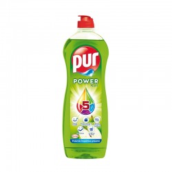 Pur Препарат за миене на съдове Duo Power, ябълка, 750 ml - Продукти за баня и WC