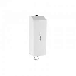 Dayco Диспенсър за течен сапун, 8.5 х 10 х 28.5 cm, бял - Мебели и Интериор
