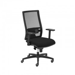 MJ Ергономичен стол Passion ZC/ASY-T1, работен, черна седалка, черна облегалка - Столове