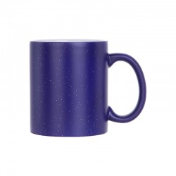 BESTSUB Магическа чаша, керамична, 330 ml, синя, с възможност за персонализация - Сувенири, Подаръци, Свещи