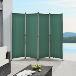 Преградна стена Outdoor, размери 170x215 см,  Тъмно зелен цвят - Индустриално оборудване