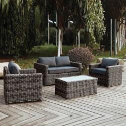 Сет Memo.bg модел Arizona (2-ка диван + 2 фотьойла) - Градински комплекти
