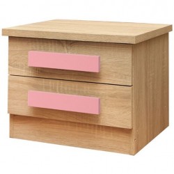 Нощно шкафче Memo.bg модел Playroom pink - Мебели за детска стая