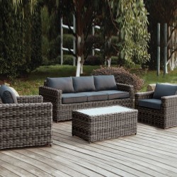Сет Memo.bg модел Arizona (3-ка диван + 2 фотьойла) - Градински комплекти