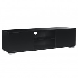 AASB-7004  TV шкаф - Черен - Сравняване на продукти