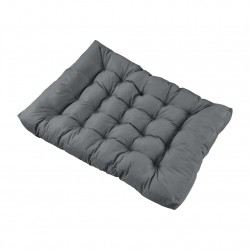 Възглавница седалка за мебели от палети, 120 x 80 x 12 cm Сив, Водонепромокаем материал - Sonata G