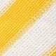 Sonata Балконски параван, HDPE, 75x400 см, жълто и бяло -