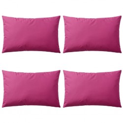 Sonata Градински възглавници, 4 бр, 60x40 см, розови - Възглавници
