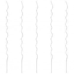 Sonata 5 бр Спирални колчета за растения, 170 см, поцинкована стомана - Двор и Градина