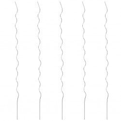 Sonata 5 бр Спирални колчета за растения, 110 см, поцинкована стомана - Двор и Градина