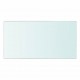 Sonata Плоча за рафт, прозрачно стъкло, 30 x 15 см -