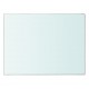 Sonata Плоча за рафт, прозрачно стъкло, 40 x 30 см -
