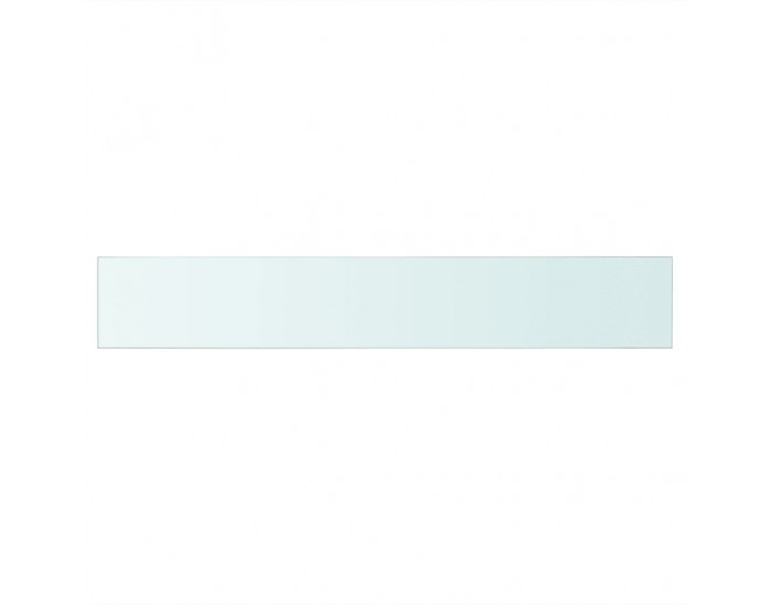 Sonata Плоча за рафт, прозрачно стъкло, 80 x 12 см -