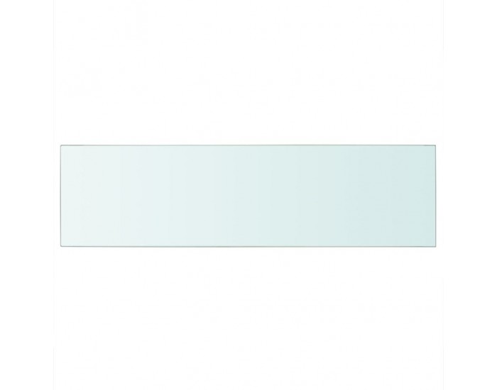 Sonata Плоча за рафт, прозрачно стъкло, 90 x 25 см -