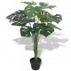 Sonata Изкуствено растение монстера със саксия, 70 см, зелено -