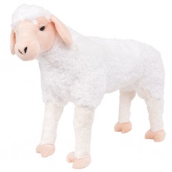 Sonata Плюшена овца за яздене, бяла, XXL - Детски играчки