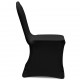 Sonata Покривни калъфи за столове, 100 бр, еластични, черни -