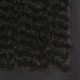 Sonata Правоъгълна изтривалка, усукани влакна, 60х90 см, черна -