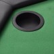 Sonata Сгъваема покер маса за 8 играчи, осмоъгълна, зелена -
