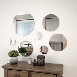 Sonata Комплект стенни огледала от 7 части, кръгли - Огледала
