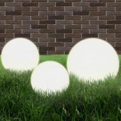 Sonata Градински сфери за LED лампи, 3 бр, 20/30/40 см, PMMA - Осветителни тела