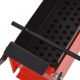 Sonata Преса за брикети от хартия стомана 34x14x14 см черно и червено -