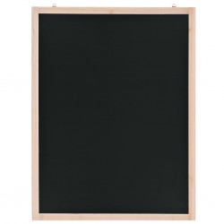 Sonata Черна дъска за стена, кедрово дърво, 60x80 см - Аксесоари