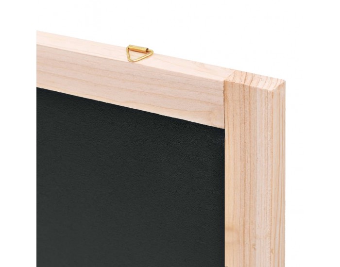 Sonata Черна дъска за стена, кедрово дърво, 60x80 см -