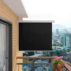 Sonata Вертикална тента за балкон мултифункционална 150х200 см черна - Сенници и Чадъри