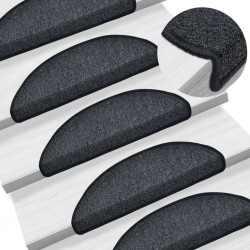 Sonata 15 бр стелки за стълбища, антрацит, 56x17x3 см - Изтривалки и Поставки за чадъри