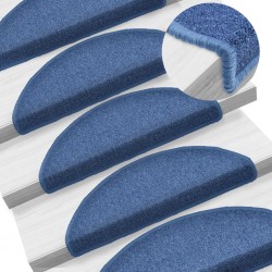 Sonata 15 бр стелки за стълбища, сини, 65x24x4 см - Изтривалки и Поставки за чадъри
