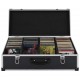 Sonata CD куфар за 80 диска, алуминий, ABS, черен -