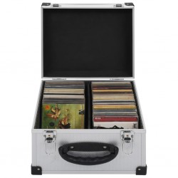 Sonata CD куфар за 40 диска, алуминий, ABS, сребрист - Куфари и Чанти