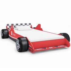 Sonata Детско легло състезателна кола, 90x200 cм, червено - Мебели за детска стая