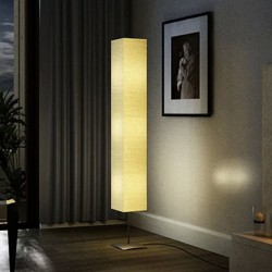 Декоративна лампа от оризова хартия на стойка, 170 см - Осветителни тела
