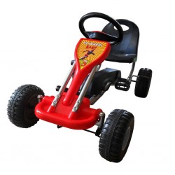 Sonata Детски картинг с педали, цвят червен - Детски превозни средства