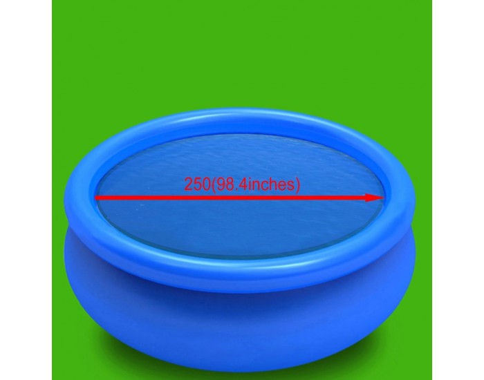 Sonata Плаващо соларно кръгло покривало за басейн, PE, 250 см, синьо -